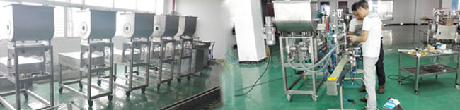 雙頭臥式攪拌直線醬料灌裝機(jī),豆豉醬灌裝機(jī)