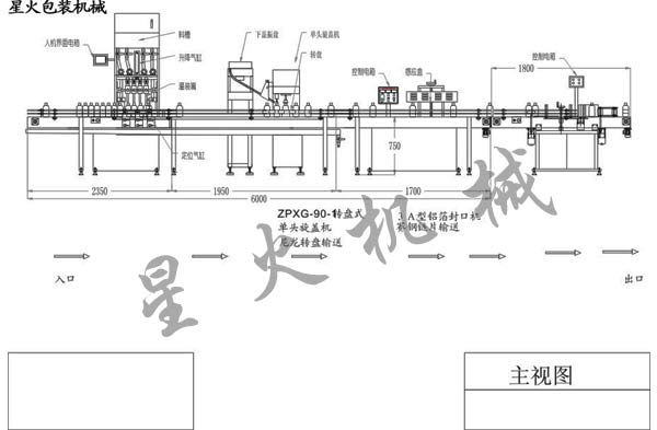 花生醬灌裝包裝生產線